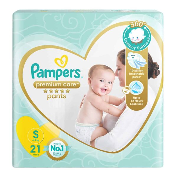 Pampers Premium Care Pants Small size 21 Pieces