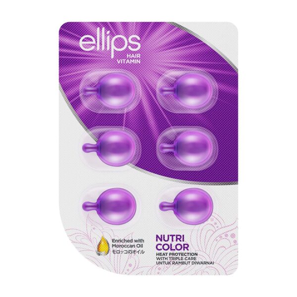 Ellips Hair Vitamin Enriched with Moroccan Oil Twin Pack -6ml*2 