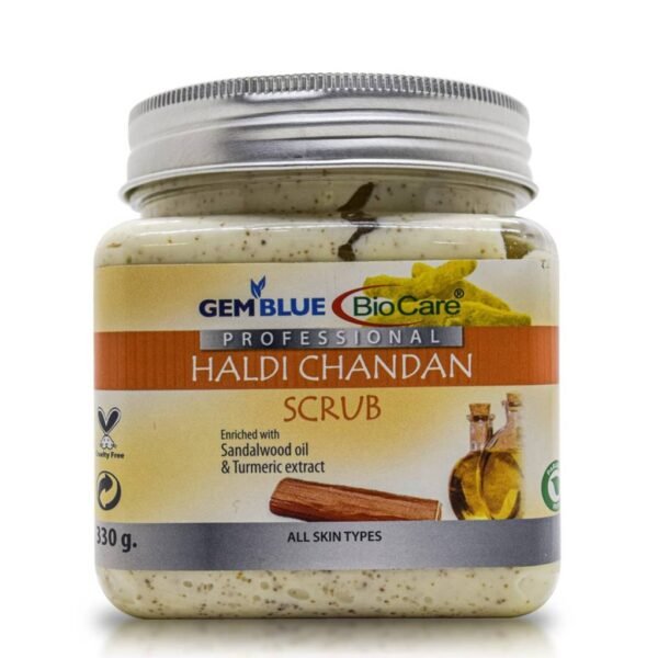 GEMBLUE Biocare Professional Haldi Chandan Scrub 330ml