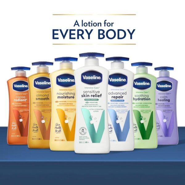 Vaseline Intensive Care Body Lotion Fragrance Free Body Lotion 600 ml