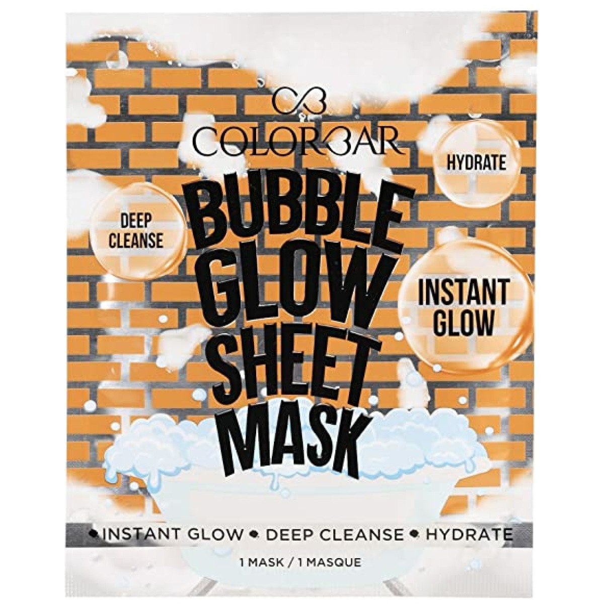 Colorbar Bubble Glow Sheet Mask 28 g