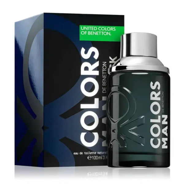 United Colors of Benetton Colors De Benetton Man Black Eau De Toilette For Men 100ml