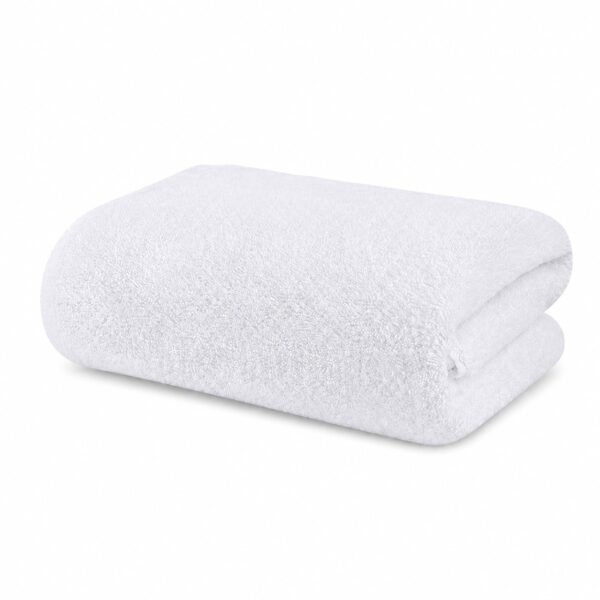 Cotton White Bath Towel