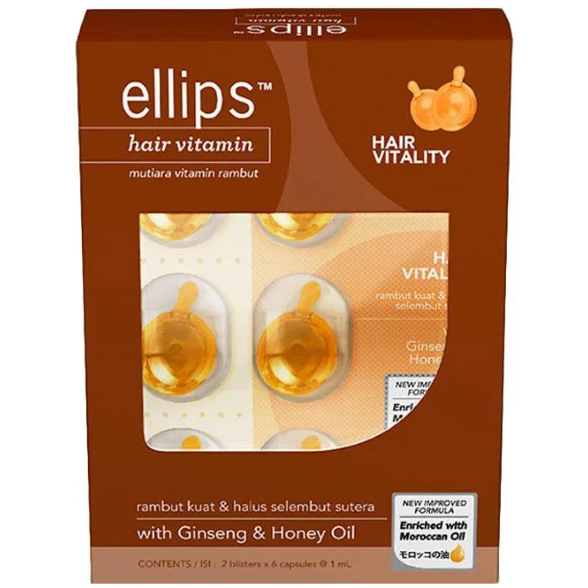 Ellips Hair Vitamin with Ginseng Twin Pack -6ml*2