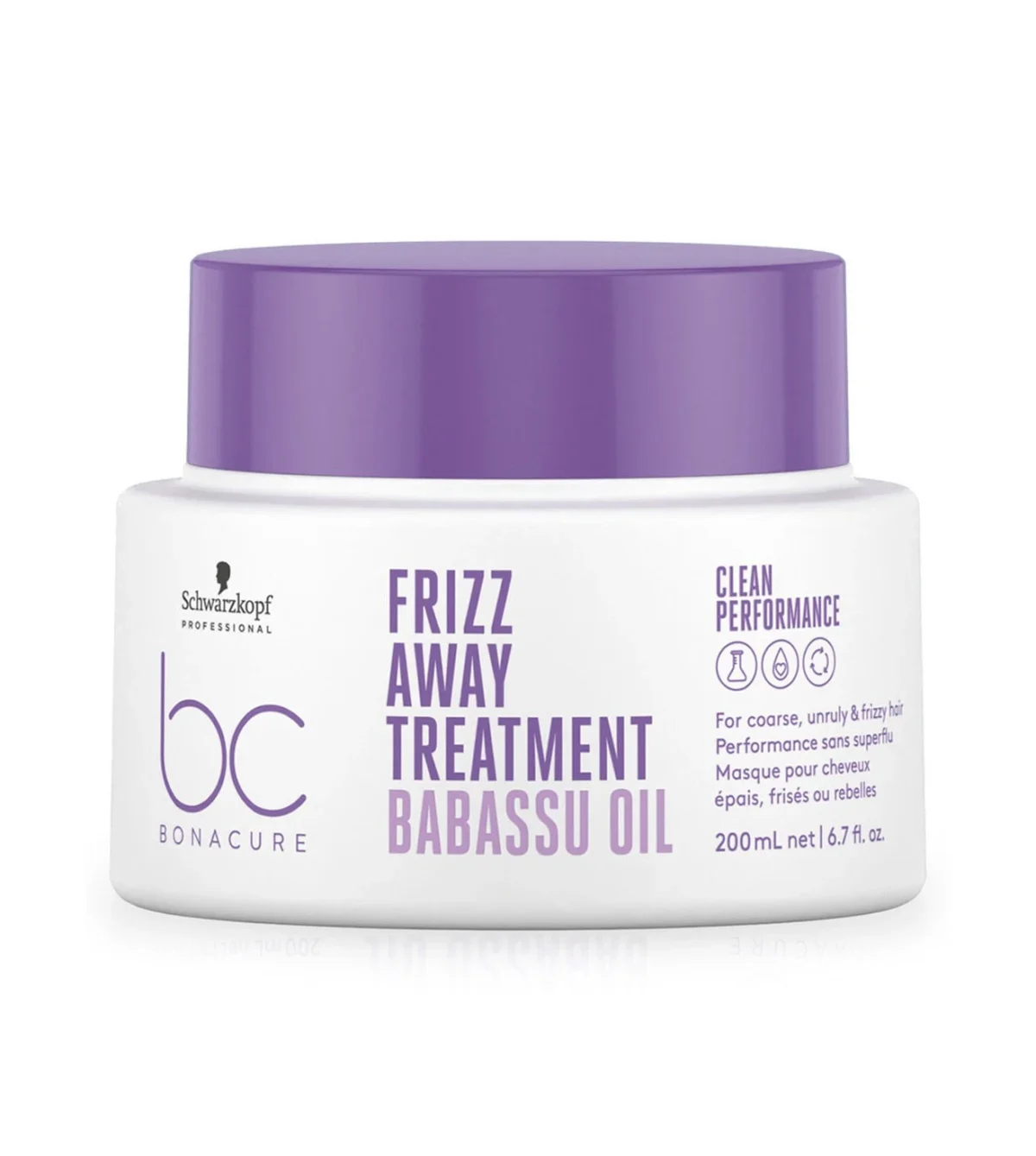 Schwarzkopf Professional Bonacure Frizz Away Treatment with Babassu Oil - 200 ml