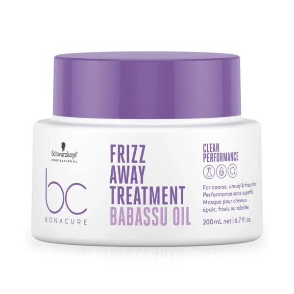 Schwarzkopf Professional Bonacure Frizz Away Treatment with Babassu Oil - 200 ml