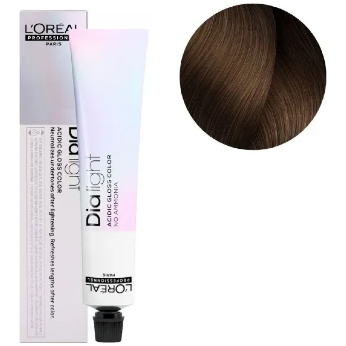 Loreal Dia Richesse Semi Permanent Hair Color 6.01 Natural Ash Dark Blonde 50ml