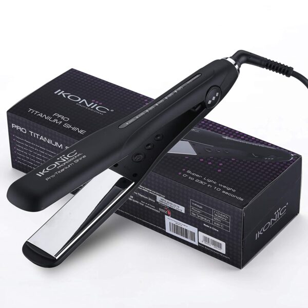 Ikonic Professional Pro Titanium Shine Straightner