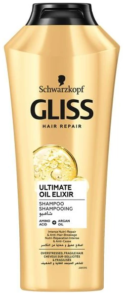 Schwarzkopf Gliss Hair Repair Ultimate Oil Elixir Shampoo 400 ml Schwarzkopf Gliss Hair Repair Ultimate Oil Elixir Shampoo 400 ml