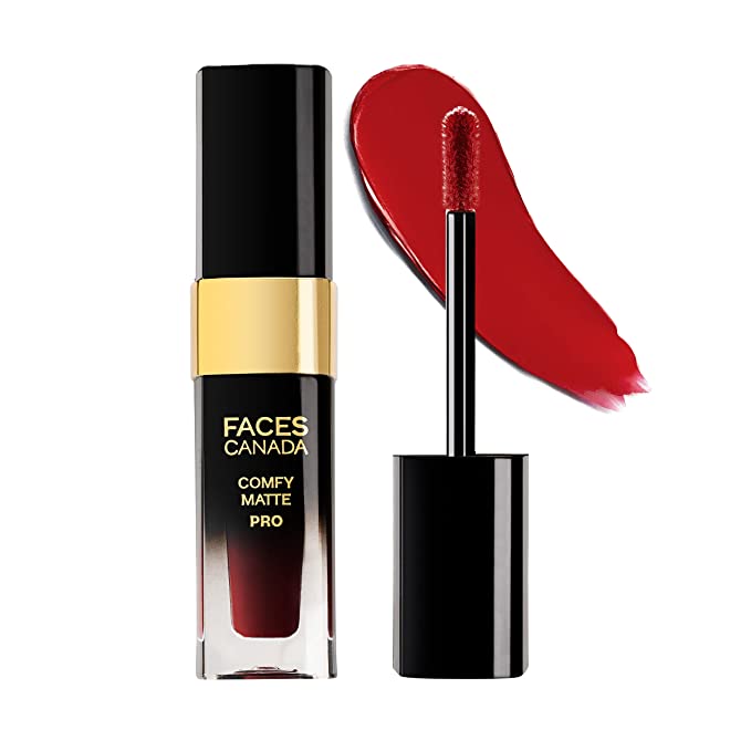 FACES CANADA Comfy Matte Pro Liquid Lipstick - 02 RUST RAISIN ( 5.5 ml ) FACES CANADA Comfy Matte Pro Liquid Lipstick - 02 RUST RAISIN ( 5.5 ml )