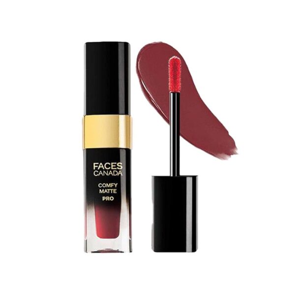 Faces Canada Comfy Matte Pro Liquid Lipstick (Call Me Chocolate 07)