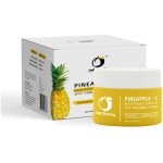 Just Peachy Pineapple-C Brightening Yoghurt With Vitamin C, Hyaluroinc Acid | Radiance + Glow Boosting Face Moisturizer | Fades Pigmentation, Reduces Skin Ageing | Super Soft Face Cream 50g