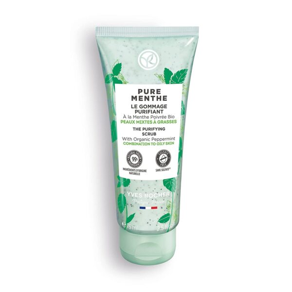  Yves Rocher Pure Menthe The Purifying Scrub Face Scrub 75Ml