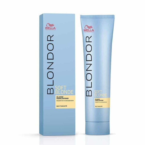 Wella Blondor Soft Blonde Bleaching Cream, 200 g, Pack of 1 (1 x 0.2 kg)