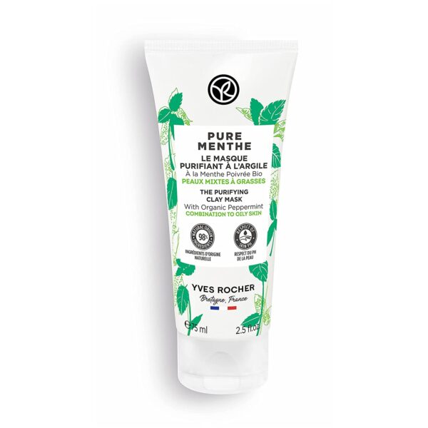  Yves Rocher Pure Menthe The Purifying Clay Face Mask 75Ml