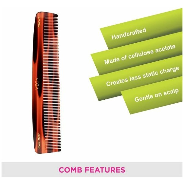 Vega Handmade Comb - Graduated Dressing | HMC-42D