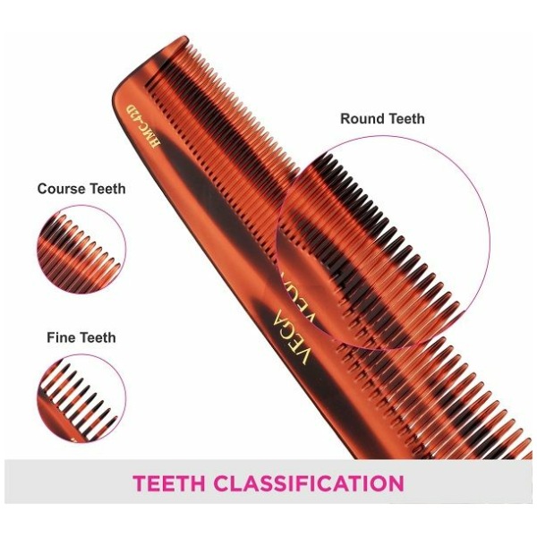  Vega Hair Handmade Comb - Graduated Dressing | HMC-42D