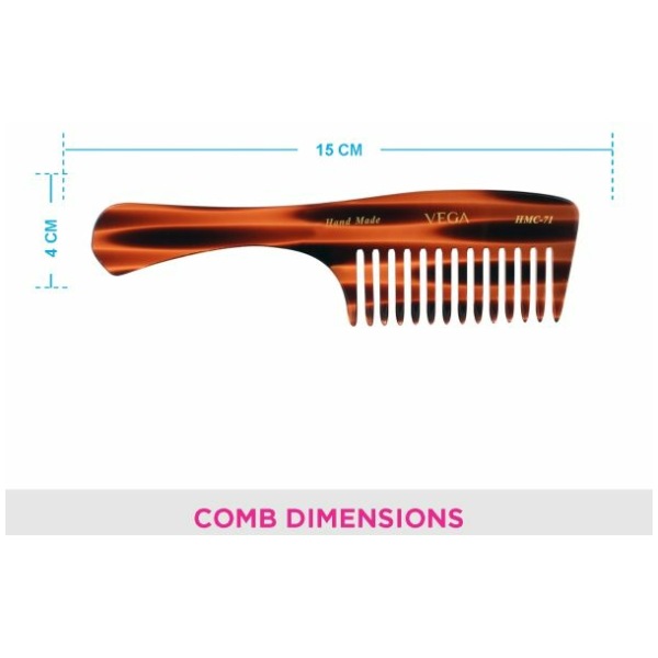 VEGA Hair Handcrafted Comb HMC-71