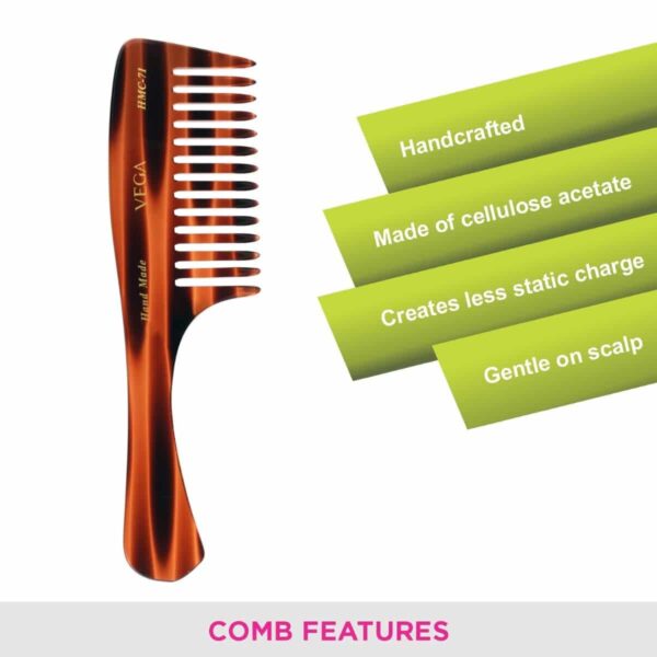 VEGA Hair Handcrafted Comb HMC-71