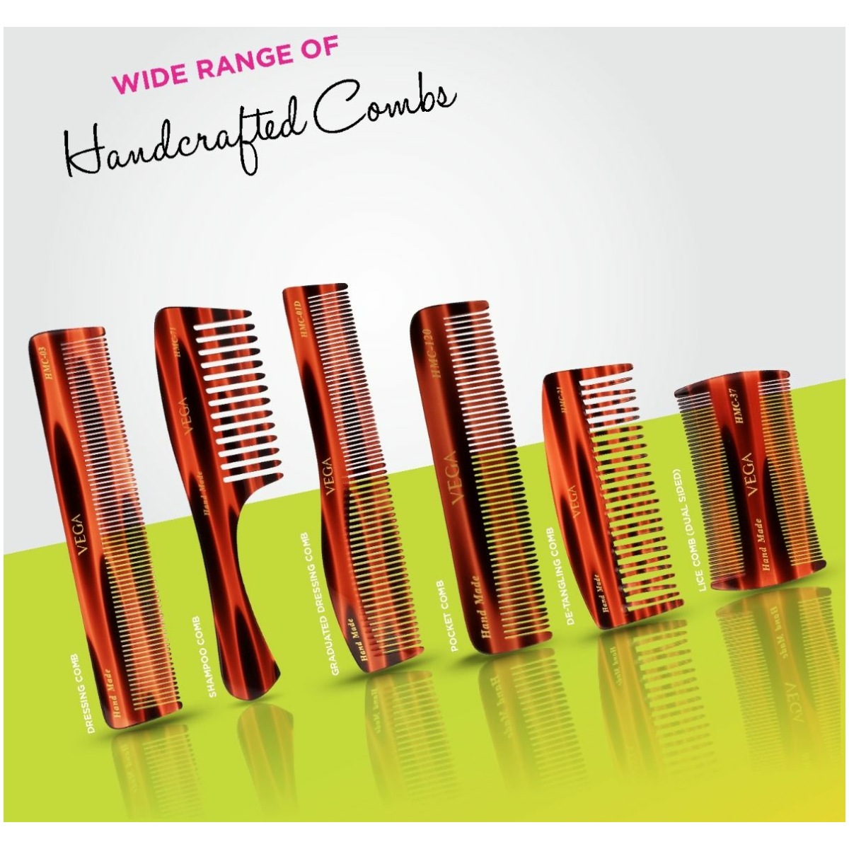 Vega Hair Comb For Men and Women (VC2HMC-120)