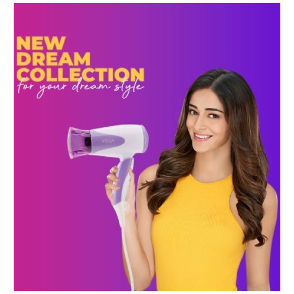 VEGA Style Pro 1000W Hair Dryer - VHDH-27