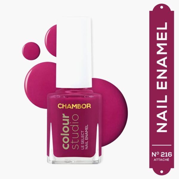 Chambor Colour Studio Nail Enamel, 216 Attache 10ml