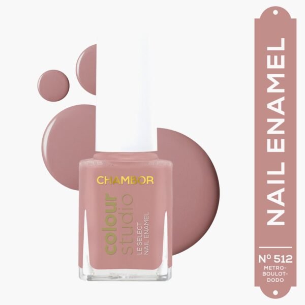 Chambor Colour Studio Nail Enamel - 512 Metro Boulot Dodo10ml