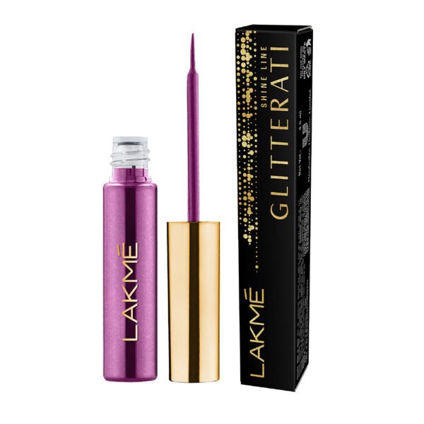 Lakme Glitterati EyeLiner Invicible Purple 4.5ml