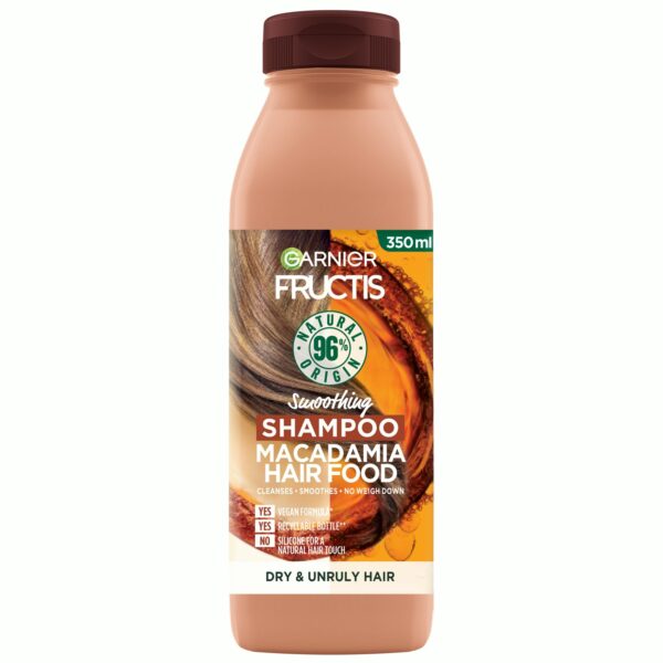 Garnier Fructis Macadamia Food Hair Shampoo 350ml