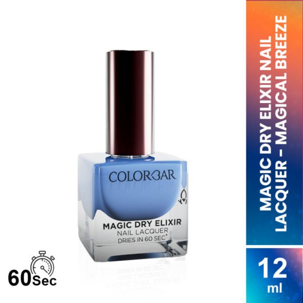 Colorbar Magic Dry Elixir Luxe Nail Lacquer, 046 Magical Breeze 12ml