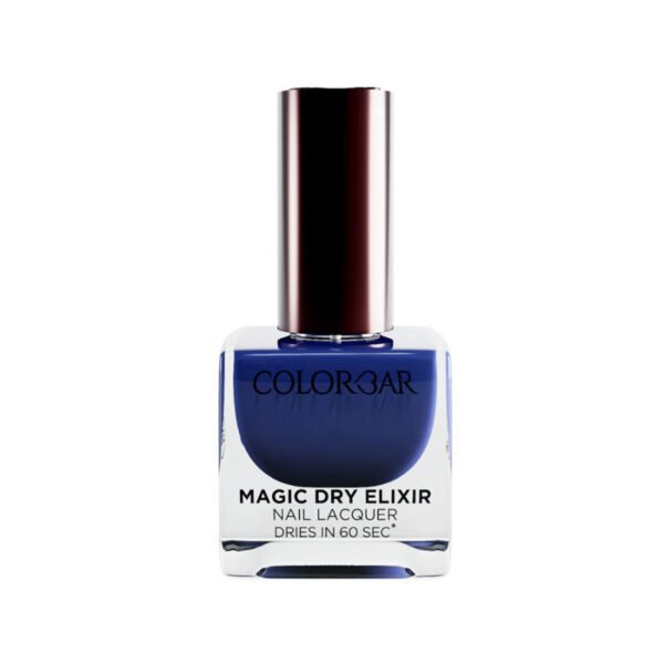 Colorbar Magic Dry Elixir Luxe Nail Lacquer ,47 Indigo Spell 12ml