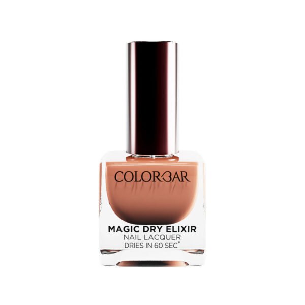 Colorbar Magic Dry Elixir Luxe Nail Lacquer, 022 Whimsical Caramel 12g