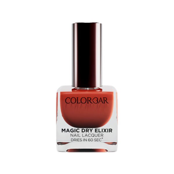 Colorbar Magic Dry Elixir Luxe Nail Lacquer, 032 Scarlet Wish 12ml