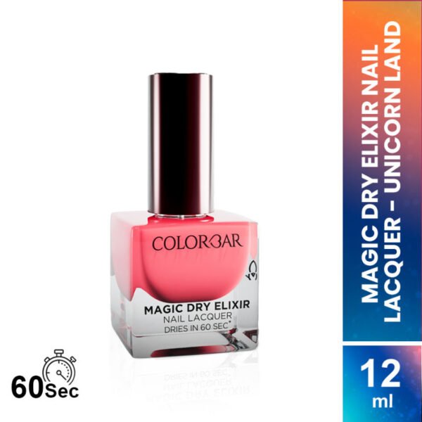 Colorbar Magic Dry Elixir Luxe Nail Lacquer, 002 Unicorn Land 12ml