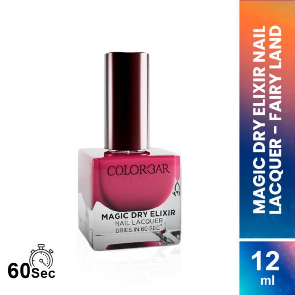 Colorbar Magic Dry Elixir Luxe Nail Lacquer, 005 Fairy Land 12ml