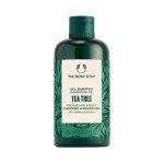 Body Shop Tea Tree Purifying And Balancing Gel Shampoo For Oily Hair And Scalp With Vegan Silk Protein