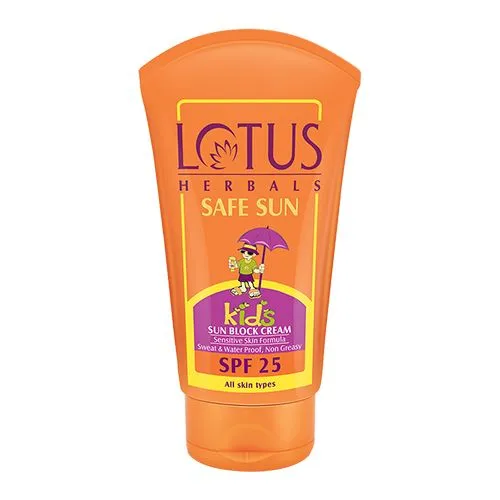 Lotus Herbals Safe Sun Kids Sun Block Cream SPF25,50 g