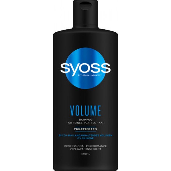 Syoss Shampoo volume, 440ml
