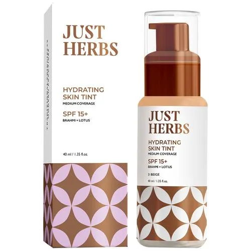 Just Herbs Hydrating Skin Tint Medium Coverage, 03 Beige 40ml