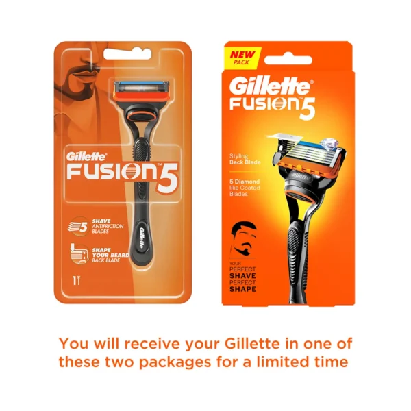 Gillette Fusion Power Razor For Men - Perfect Shave & Beard Shape, 1 pc