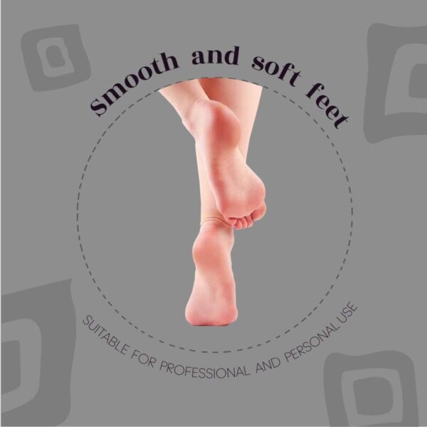 TRITON Emery Professional Doited Dual Sided Foot Scrubber for Men n Women