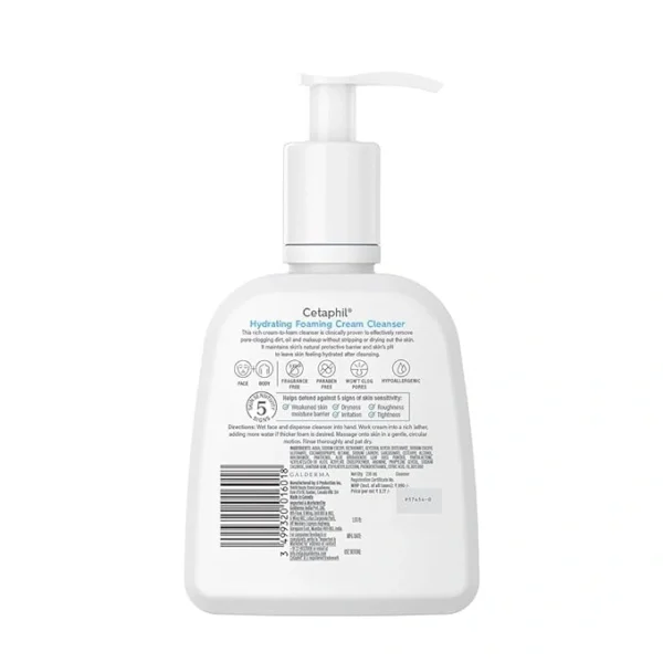 Cetaphil Hydrating foaming Face Wash 236ml
