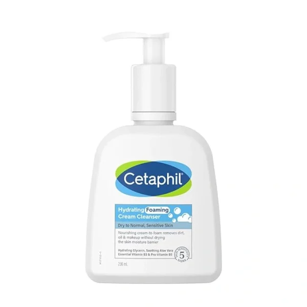 Cetaphil Hydrating foaming Face Wash 236ml