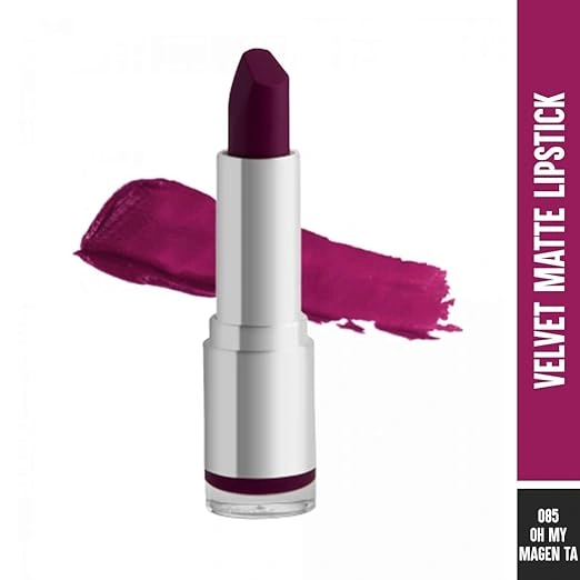 Colorbar Velvet Matte Lipstick Oh My Magenta, 4.2g - Image 3