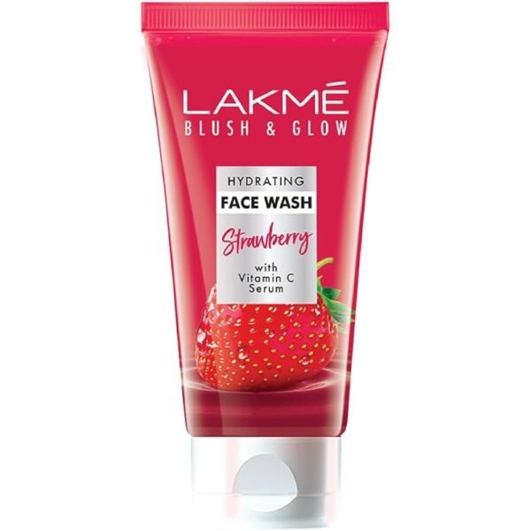 Lakme Blush & Glow Strawberry Blast Face Wash 150g