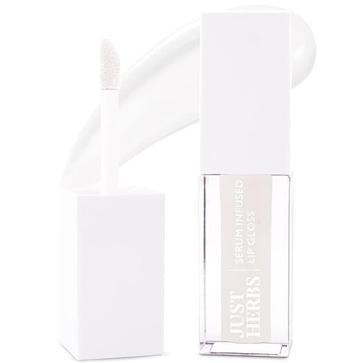 Just Herb Serum Lip Gloss, 01 Shiny Crystal