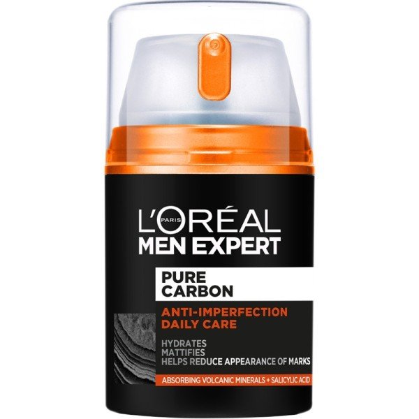 Loreal Men Expert Pure Carbon Anti Imperfection Daily Care Moisturiser 50ml