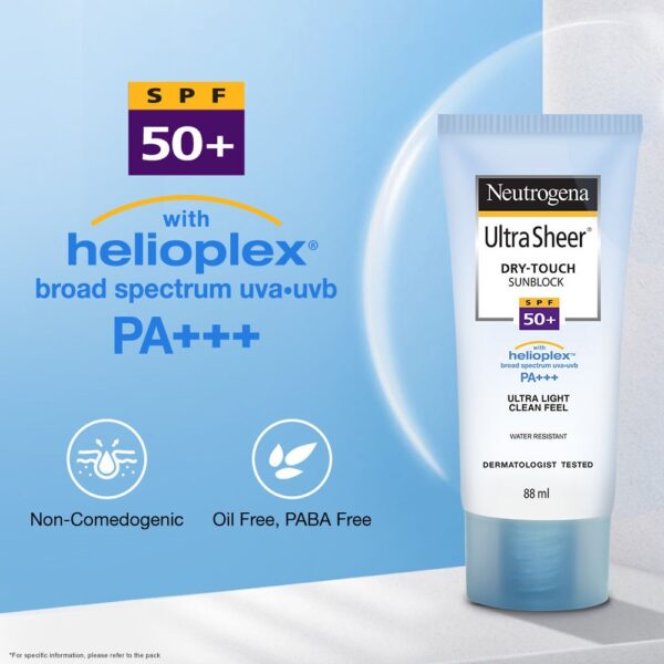 Neutrogena Ultra Sheer Dry Touch Sunscreen SPF 50+, 30g