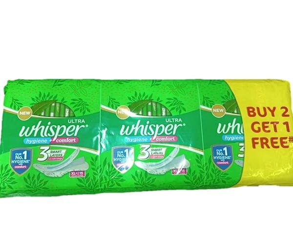 Whisper Buy 2 Get 1 Free