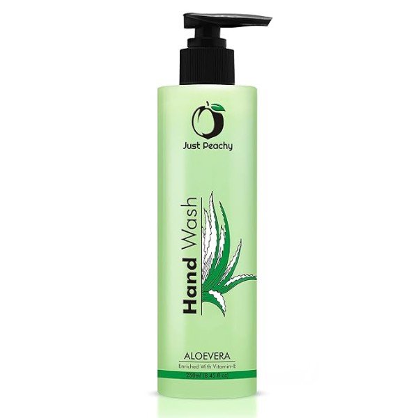 Just Peachy Aloevera Hand Wash Enriched With Vitamin E 250ml